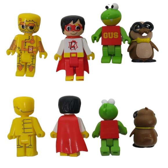 Ryans World Mini Figures Road Trip Van Car Panda Gus Red Titan Toys Lot Of 14 - Picture 10 of 10